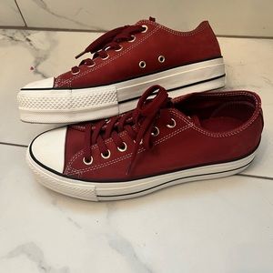 Women’s Platform Converse 9.5